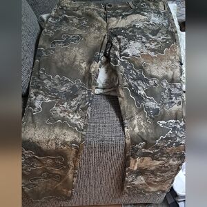 Realtree Mens Black and Tan  Camoflage Pant 32×34